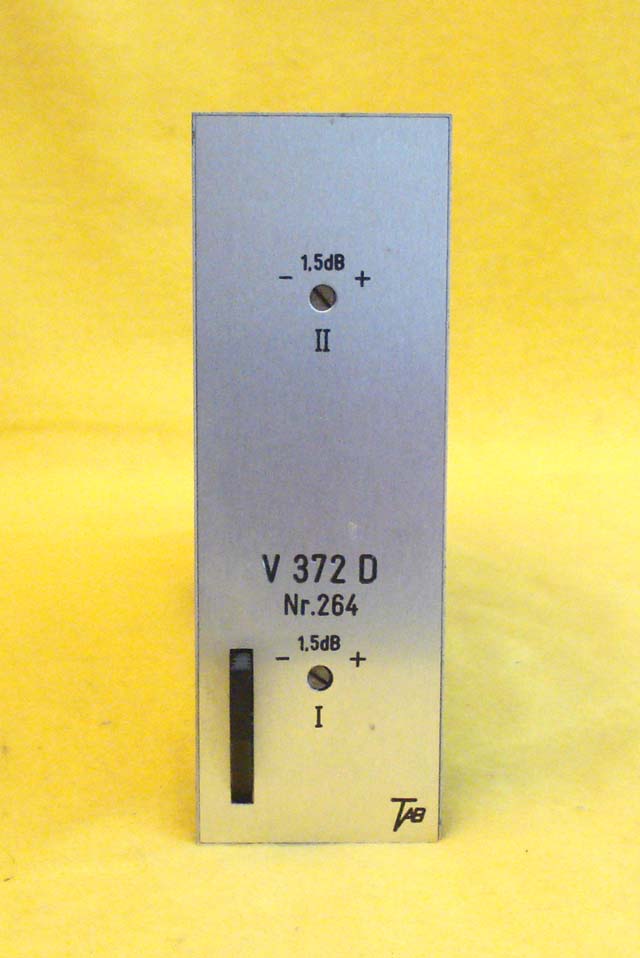 Telefunken TAB Dual Micpre 60`s DISCRETE + TRANSFORMERS
